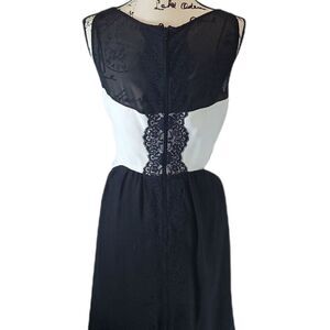 Vince Camuto Black & White Fit & Flare